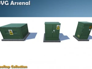 rooftop collection - hq 3D Model