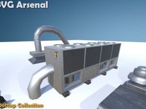 rooftop collection - hq 3D Model