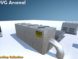rooftop collection - hq 3D Model
