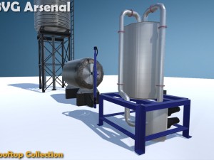 rooftop collection - hq 3D Model