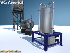 rooftop collection - hq 3D Model