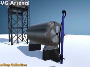 rooftop collection - hq 3D Model