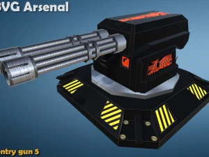 sentinel collection - hq 3D Model