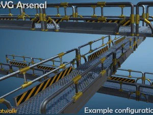 catwalk 3D Model