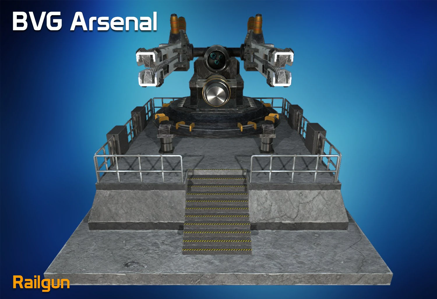 rail- hq 3D Model .c4d .max .obj .3ds .fbx .stl .blend 