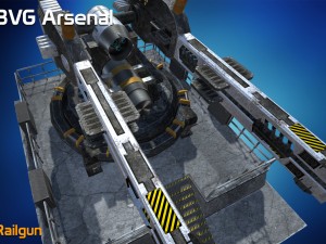 rail- hq Model 3D