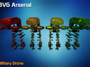 military drone 3D Model