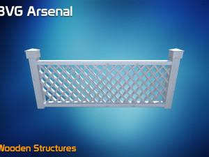 wooden structures 3D Модель