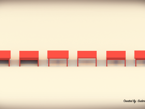 low poly tables 3D Model