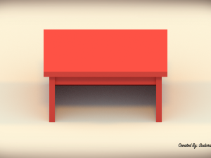 low poly tables 3D Model
