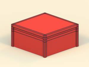 low poly tables 3D Model