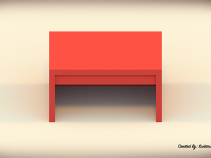 low poly tables 3D Model