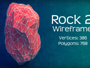 the low poly rocks - pack 1 3D Model