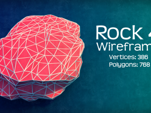 the low poly rocks - pack 1 3D Model