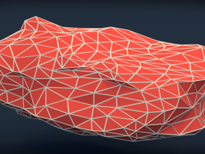 low poly rocks - pack 2 3D 모델