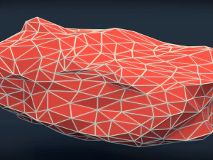 low poly rocks - pack 2 3D Model