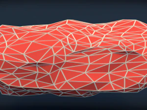 low poly rocks - pack 2 3D Model