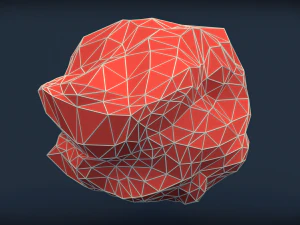 low poly rocks - pack 2 3D Model