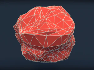 low poly rocks - pack 2 3D Model