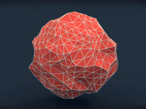 low poly rocks - pack 2 3D Model