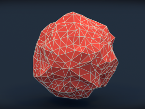 low poly rocks - pack 2 3D 모델