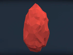 low poly rocks - pack 2 3D Model