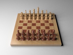 chess set 3D Model