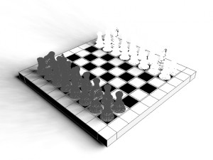 chess set 3D Model