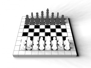 chess set 3D Model