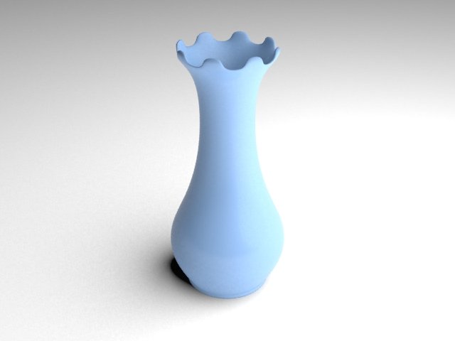 porcelain vase 3Dモデル .c4d .max .obj .3ds .fbx .stl .blend 