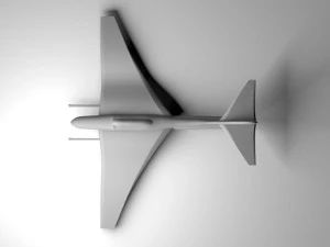sci-fi fighter-design 3D Model
