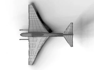 sci-fi fighter-design 3D Model