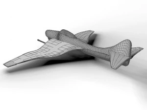 sci-fi fighter-design 3D Model