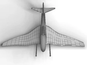 sci-fi fighter-design 3D Model