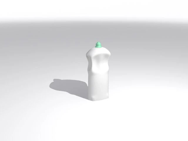 dishwashing liquid bottle design 3D Model .c4d .max .obj .3ds .fbx .stl .blend 