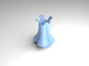 porcelain vase 3D Модель