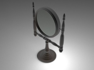 desktop mirror 3Dモデル