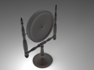 desktop mirror 3Dモデル