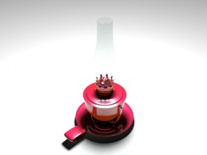 oil lamp Modelo 3D