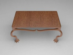organic table 3D Model