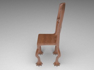 organic chair 3D Model
