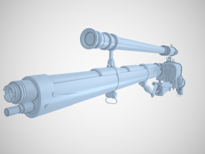 sniper rifle 3Dモデル