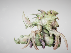 creature insect worm evo Model 3D