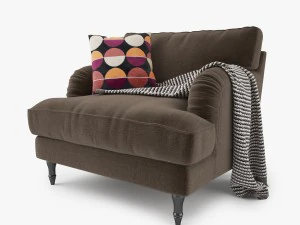ikea stocksund series by facequad 3D Model