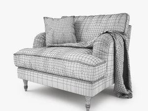ikea stocksund series by facequad 3D Model