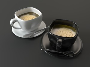 coffee cup 3D 模型