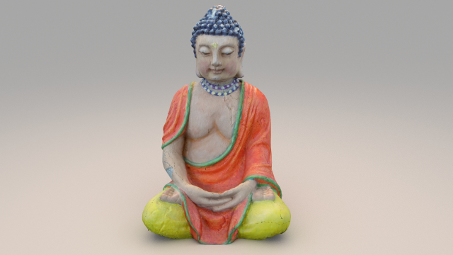 budda 3D Model .c4d .max .obj .3ds .fbx .stl .blend 