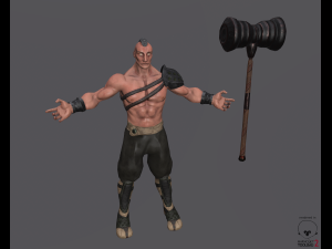blind hammer holder yen 3D Model