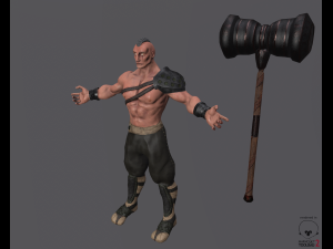 blind hammer holder yen 3D Model