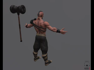 blind hammer holder yen 3D Model